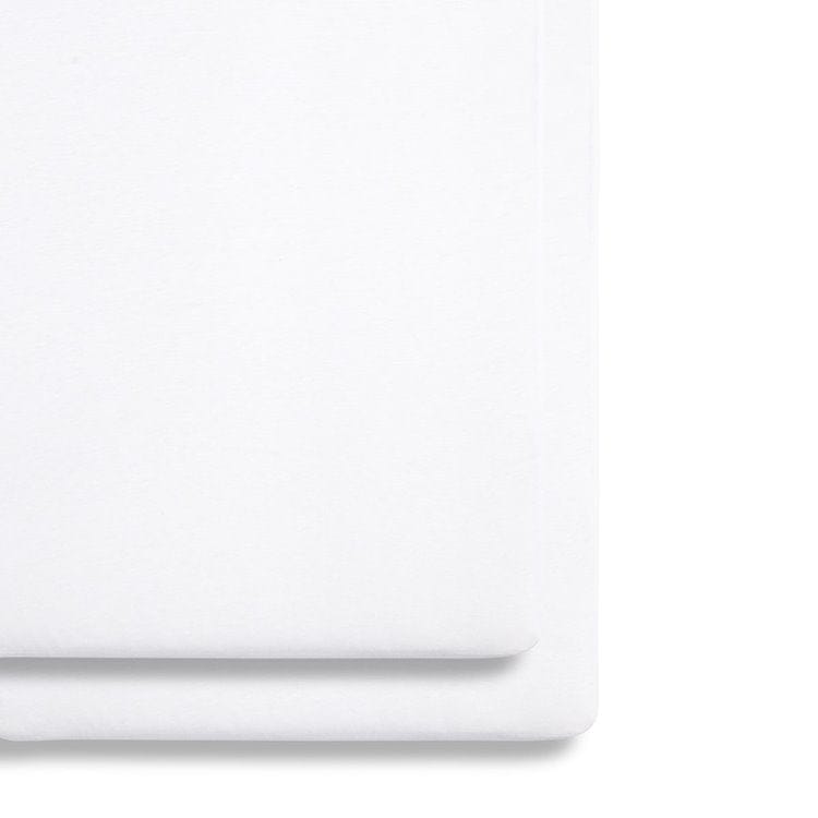 Conjunto de 2 Lençóis de Berço com Elástico - Branco