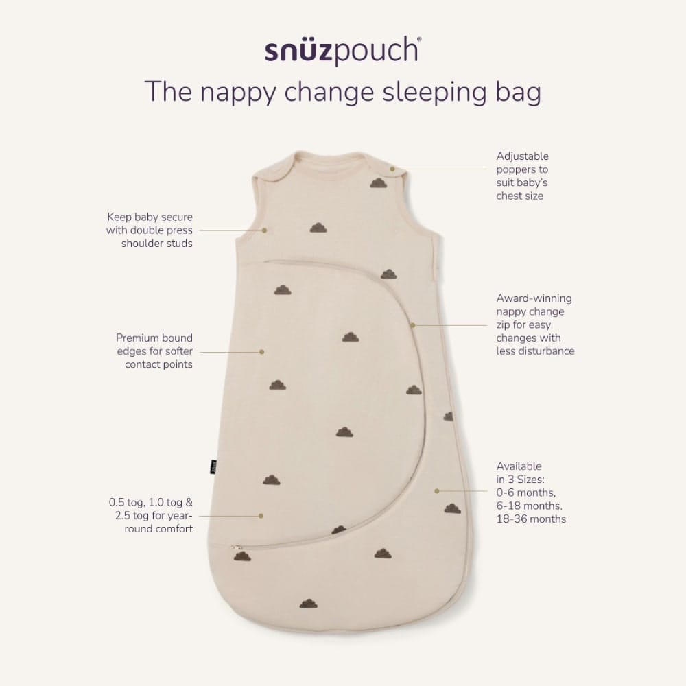 SnuzPouch Saco-cama – Blush Dot