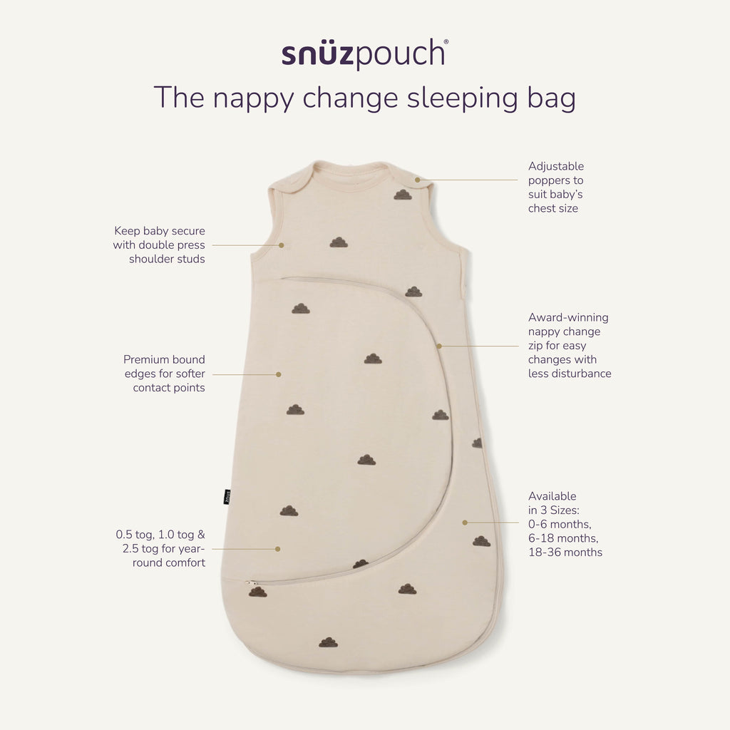SnuzPouch Saco-cama – Sage Cross