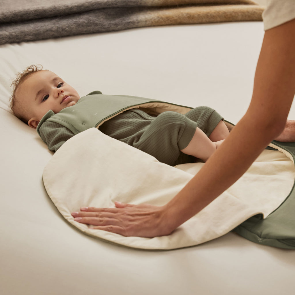 SnuzPouch Saco-cama – Sage Cross